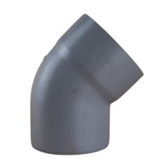 Coude PVC 45° Mâle/Femelle Ø125 - First Plast
