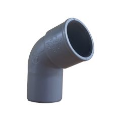 Coude PVC 67°30 Mâle/Femelle Ø32 - À l'unité ou par 10 - First Plast