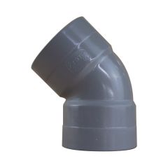 Coude PVC 45° Femelle/Femelle Ø75 - First Plast