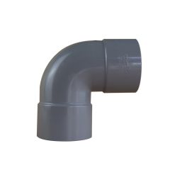 Coude PVC 87°30 Femelle/Femelle Ø75 - First Plast