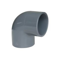 COUDE PVC PRESSION NF 90° FF à coller - Ø32 - PLASSON
