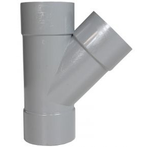 Culotte PVC 45° Femelle-Femelle FIRST-PLAST DISPONIBLE en 9 MODÈLES 