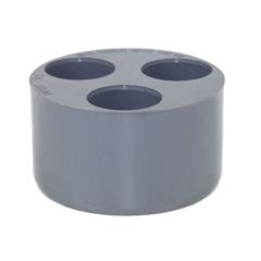 Tampon de Réduction Triple PVC Mâle Femelle 110/40/40/40 - First Plast
