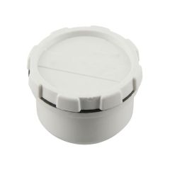 Tampon de visite PVC blanc Mâle NICOLL - Ø32