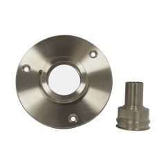 Applique pour robinet de jardin APLIC'EASY Cuivre Femelle Ø14 et Mâle Ø16 - Nickel - ANQUIER