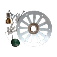Applique robinet de jardin sous enduit APLIC'ENDUIT PER glissement Ø16 - Sable - ANQUIER