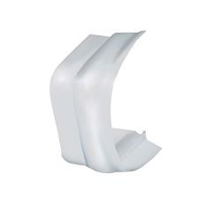 Connexion avec joint flexible pour goulotte 65 x 50 mm - Blanc - First Plast