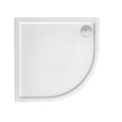 Receveur de douche d'angle en acrylique Granada - 900x900mm - Blanc