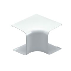 Coude intérieur 90° pour goulotte 80 x 60 mm - blanc - First Plast