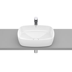 Vasque à poser en fineceramic Inspira Soft - 500x370x140mm - blanc brillant