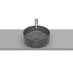 Vasque à poser en fineceramic "Inspira" Round - 370x370x140mm - onyx
