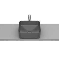 Vasque  à poser en fineceramic Inspira Square - 370x370x140mm - onyx