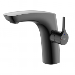 Mitigeur lavabo INSIGNIA avec vidage clic-clac - Titanium black brossé - Roca - A5A3B3ANM0