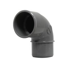 Coude PVC évacuation Ø40 Mâle Femelle 87°30 - Nicoll