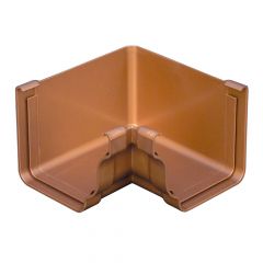 Angle intérieur 90° PVC BEST carré - effet cuivre