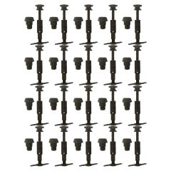 20 SUPPORTS SIXBOX AP INTER - Appui intermédiaire (livré avec OBMR 15/32, livré sans la vis bois 5*30) - SIXBOX