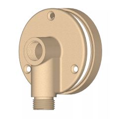 Applique pour robinet de jardin à visser Mâle 1/2" (15/21) pour raccordement cuivre protégé du gel - Sable - Anquier