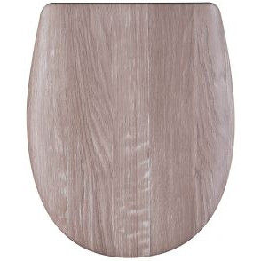Pack accessoires WC set Olfa "Angora Wood" en descente manuelle