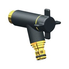 Robinet de jardin antigel OSLO horizontal Mâle 1/2'' (15/21) - Manganèse - ANQUIER