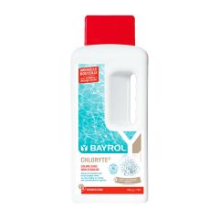 Désinfection de l'eau-chlore choc piscine : Chloryte - Bouteille de 3,3kg - Bayrol