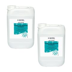 Lot de 2 bidons Saunatop Eucalyptus - Essences aromatiques Bidon de 6L pour hammams - Bayrol