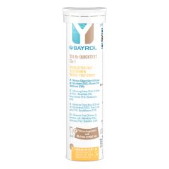 Analyse de l'eau - 50 Bandelettes de test BY QUICKTEST Chlore libre et Brome - Bayrol