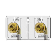 Sortie de cloison BIMFIX 150 mm Multicouche à sertir Ø16x2 - sortie coudée F1/2'' - Anquier