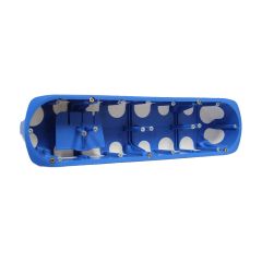 Boîtier d'appareillage MULTIMAT NO AIR NF cloison sèche 4 Postes (71 mm) Ø67x50 mm - BLM