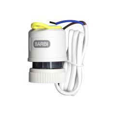 Tête électrothermique 230V-2 fils - puissance absorbée 2W - Filetage M30x1,5 - Blansol