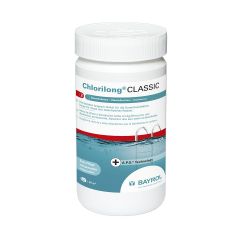 Boîte de 1,25kg de galets Chlorilong Classic pour désinfection chlore - Bayrol