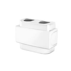 Cache robinet thermostatisable blanc - Conecterm