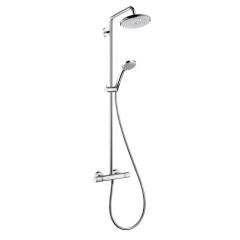 HANSGROHE Showerpipe Croma 220 AIR Chromé 27185000 