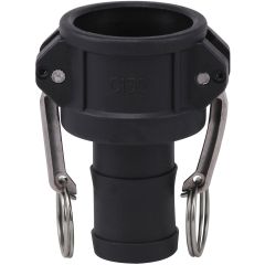 Coupleur cannelé C - raccord rapide à cames polypropylène - 3/4" (20/27) - Sferaco