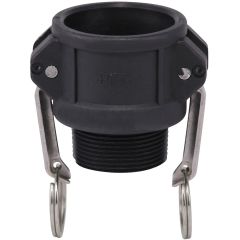 Coupleur mâle B - 3/4" (20/27) - raccord rapide à cames polypropylène - Sferaco