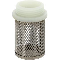 Crépine inox - Filetage nylon mâle 1/2" (15/20) - Sferaco