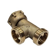 Té Mâle 3/4'' (20/27) - Mâle 3/4'' (20/27) - Femelle écrou prisonnier 3/4