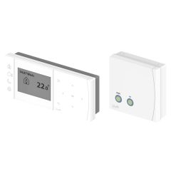 Thermostat d'ambiance programmable TPOne RF G + RX1-S, Piles pour le thermostat et 230 V pour le récepteur - Danfoss