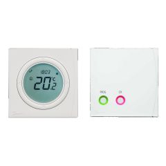 Thermostat d'ambiance programmable TP5001 radio + récepteur RX1-S - Danfoss
