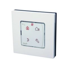 Thermostat d’ambiance filaire Danfoss Icon Programmable encastré pour plancher chauffant