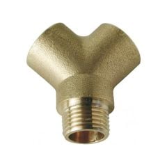Raccord laiton en Y Femelle/Mâle 1/2" (15/21) - ARCANAUTE