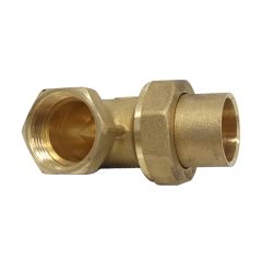 Coude union 3 pièces 96 GCU femelle 1" (26/34) - Tube Cuivre Ø28 - Arcanaute