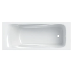 Baignoire acrylique sanitaire rectangulaire Geberit RENOVA 170x70cm accoudoirs et pieds - Geberit