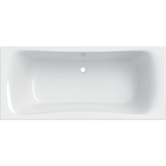 Baignoire acrylique sanitaire rectangulaire Geberit RENOVA Duo 180x80cm, avec pieds - Geberit