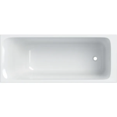 Baignoire acrylique sanitaire rectangulaire Geberit TAWA 170x70cm à bandeau fin, avec pieds - Geberit