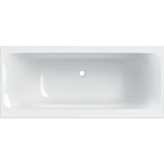 Baignoire acrylique sanitaire rectangulaire Geberit TAWA Duo 170x75cm à bandeau fin avec pieds - Geberit