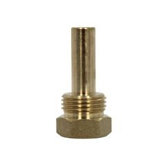 Doigt de gant laiton 1/2" (15/21) - 45 mm - Thermador