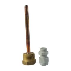 Doigt de Gant 3/4"(20/27) Mâle avec presse étoupe pour la Sonde solaire du régulateur - Thermador