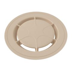 Ensemble grille PVC sable et bride de fixation pour siphon de sol Nicoll : SITARK, SITARKH et SITARKV - Nicoll