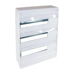 Coffret RxPro - 54 modules - 3 rangées de 18 modules - Eur'Ohm