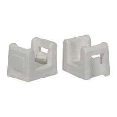 Jeu de 2 pattes d'assemblage pour coffret d'intérieur (assemblage horizontal ou vertical) - Eur'Ohm